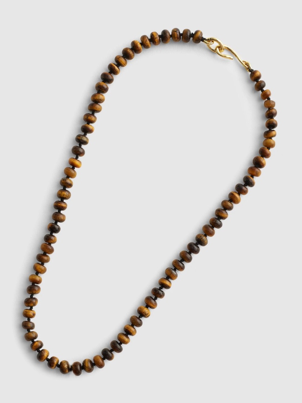 Madewell Tiger Eye Beaded Choker Necklace BNWT